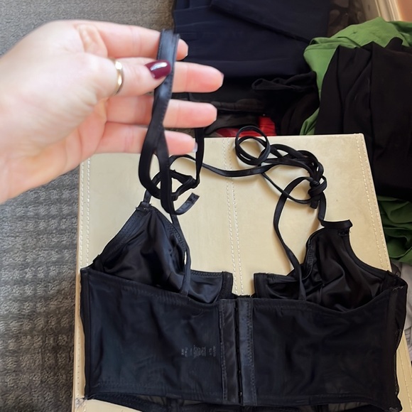 Black tie corset - Picture 7 of 7